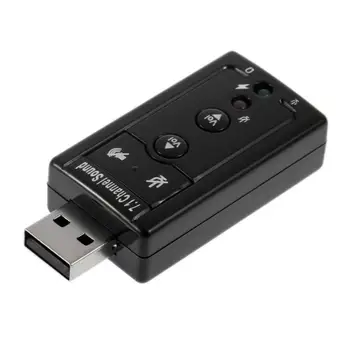 Universal Mini USB 2.0 External Storage Professional Sound Card 7.1 Channel Virtual 12Mbps U Disk For Audio Sound Adapter
Universal Mini USB 2.0 External Storage Professional Sound Card 7.1 Channel Virtual 12Mbps U Disk For Audio Sound Adapter