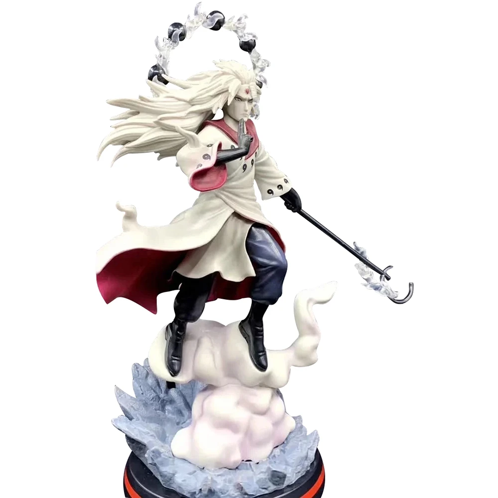 

Naruto Shippuden Ootutuki Hagoromo Rikudō Sennin Ver Uchiha Madara GK Anime Action Figure Model 36cm PVC Statue Toy