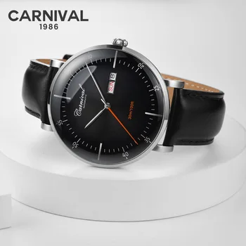 The latest 2020 Mode Ultra dünne Royal Uhr Automatische KARNEVAL High end Mechanische Uhr männer Kalender Woche Leder Band Saphi 
The latest 2020 Mode Ultra dünne Royal Uhr Automatische KARNEVAL High end Mechanische Uhr männer Kalender Woche Leder Band Saphi