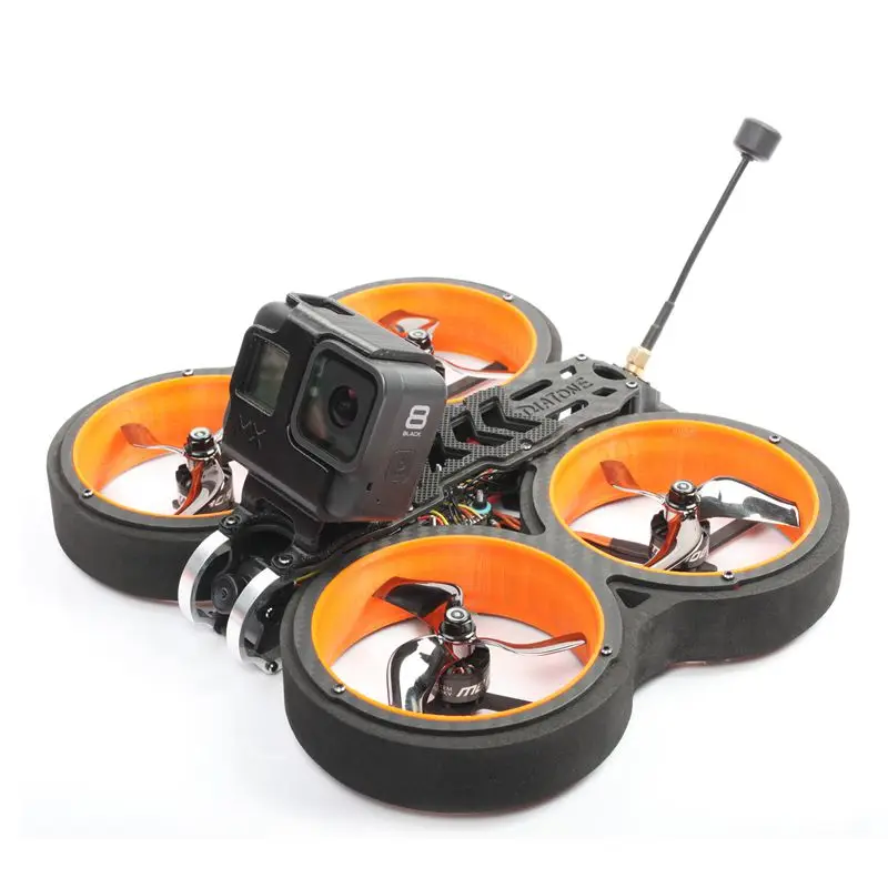 DIATONE MX-C Taycan 3 Inch 4S-6S Cinewhoop Carbon Fiber Frame Kit FPV Racing Drone 
DIATONE MX-C Taycan 3 Inch 4S-6S Cinewhoop Carbon Fiber Frame Kit FPV Racing Drone