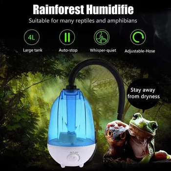 4L Portable Super Fogger Mute Amphibians Vaporizer Large Capacity For Reptile Terrarium Humidifier Pet Supplies Lizard
4L Portable Super Fogger Mute Amphibians Vaporizer Large Capacity For Reptile Terrarium Humidifier Pet Supplies Lizard