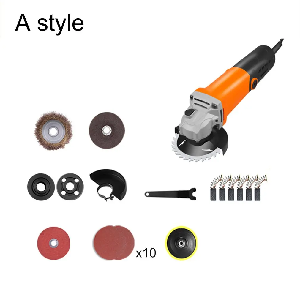 1800W Angle Grinder Cutting Polishing Wood Metal Grinding Machine Electric Hand Mill Polishing Machinist power tool
1800W Angle Grinder Cutting Polishing Wood Metal Grinding Machine Electric Hand Mill Polishing Machinist power tool