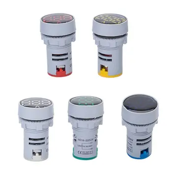 AC 24-500V Voltmeter Voltage Indicator Light Lamp Signal Monitor 22mm Round Volt Gauge Electrical Indicator
AC 24-500V Voltmeter Voltage Indicator Light Lamp Signal Monitor 22mm Round Volt Gauge Electrical Indicator