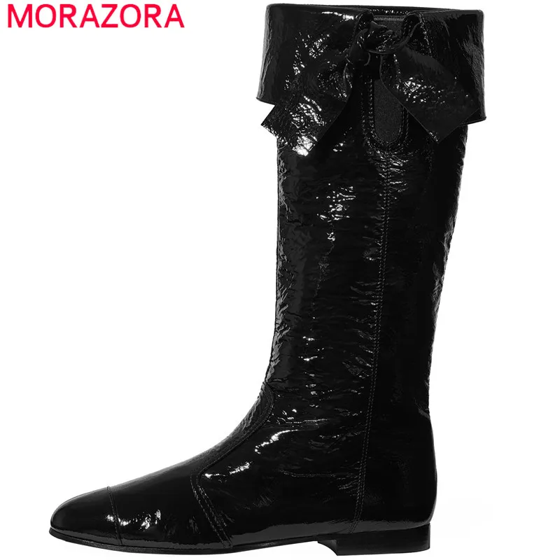 MORAZORA 2020 plus size 44 women mid calf boots pointed toe slip on autumn boots fashion flat shoes woman Western boots
MORAZORA 2020 plus size 44 women mid calf boots pointed toe slip on autumn boots fashion flat shoes woman Western boots
