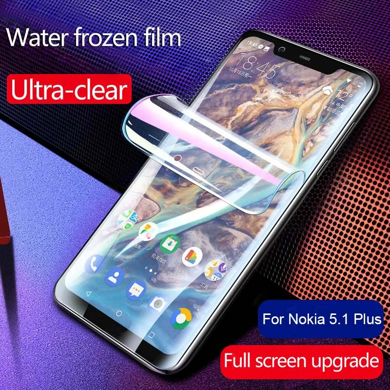 Hydrogel Film For Nokia 5.1 Plus 7.1 4.2 3.2 10D Screen Protector for Sony Xperia XZ4 Protective Film On LG V40 ThinQ V30 Plus
Hydrogel Film For Nokia 5.1 Plus 7.1 4.2 3.2 10D Screen Protector for Sony Xperia XZ4 Protective Film On LG V40 ThinQ V30 Plus