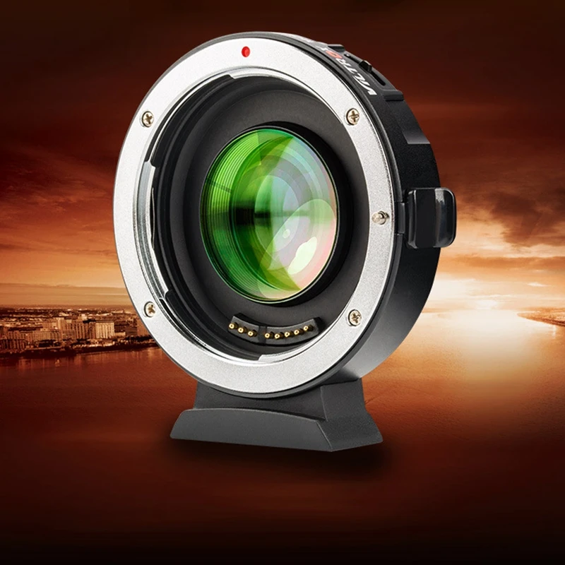 Viltrox EF-M2II Lens Mount Adapter Ring Auto Focus 0.71X for Canon EOS EF Lens to Micro-Type Four Thirds (MTF, M4/3) Camera Lens
Viltrox EF-M2II Lens Mount Adapter Ring Auto Focus 0.71X for Canon EOS EF Lens to Micro-Type Four Thirds (MTF, M4/3) Camera Lens