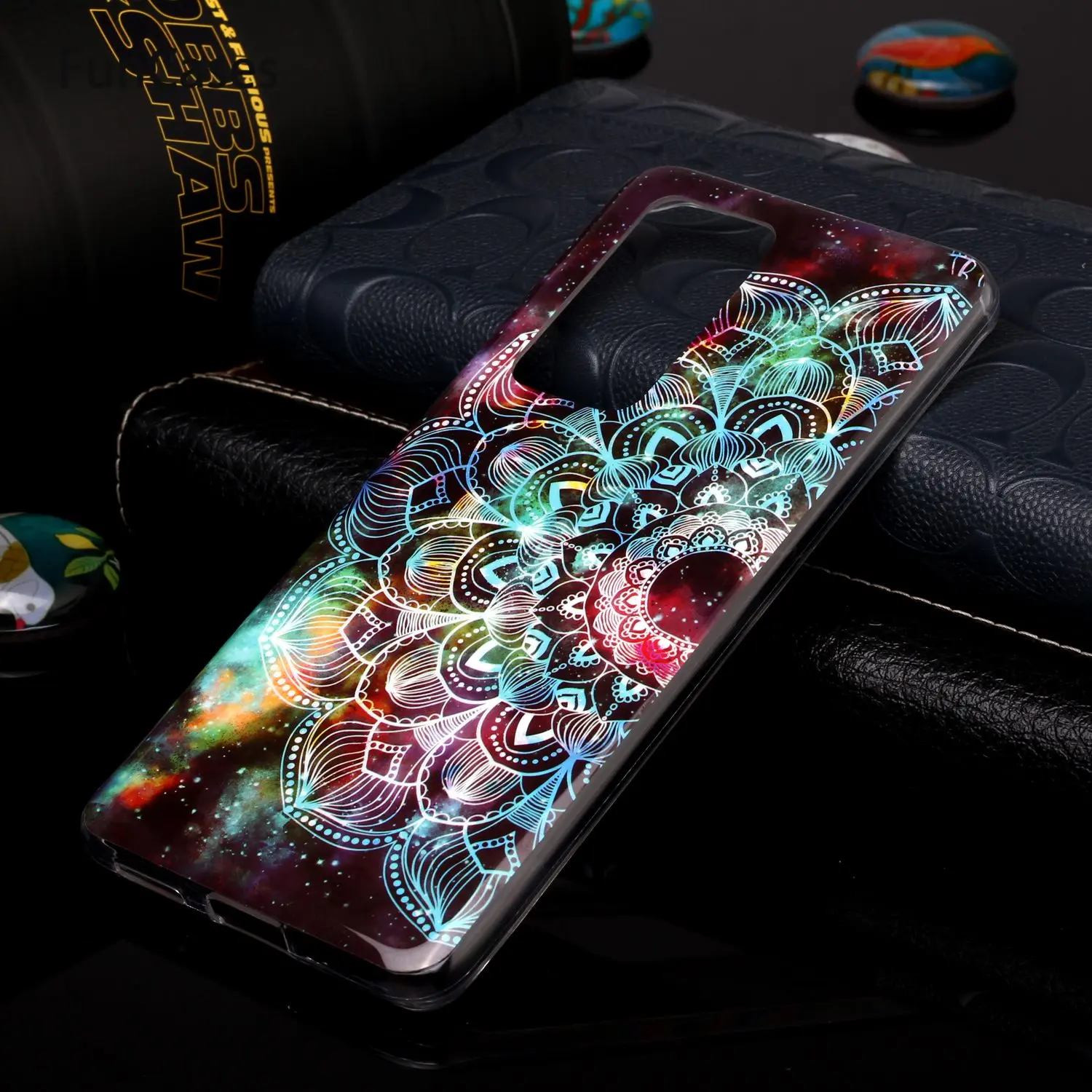 P40 Pro милый чехол для телефона ajax Huawei Capa Fitted Case Csse funda светящийся защитный из