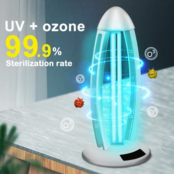 38/60W UVC Lamp Sterilizer Quartz UVC Light 110V/US Plug 220V/EN type Plug Ultraviolet Germicidal Lamps for Home Desinfection
38/60W UVC Lamp Sterilizer Quartz UVC Light 110V/US Plug 220V/EN type Plug Ultraviolet Germicidal Lamps for Home Desinfection