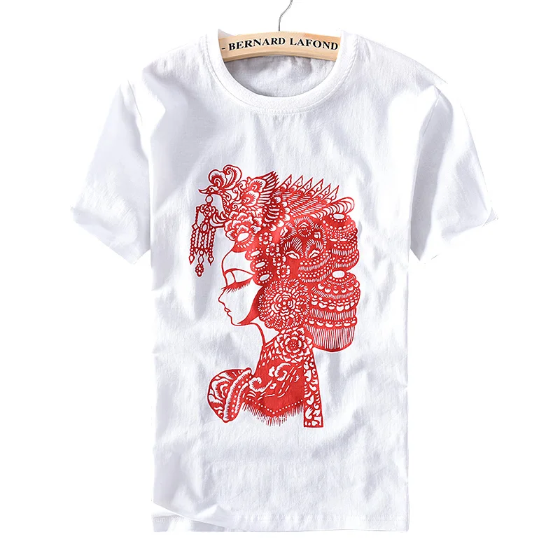 Traditional style paper-cut print brand t shirt men Italy new t shirts for men short sleeve linen t-shirt mens casual tshirt
Traditional style paper-cut print brand t shirt men Italy new t shirts for men short sleeve linen t-shirt mens casual tshirt