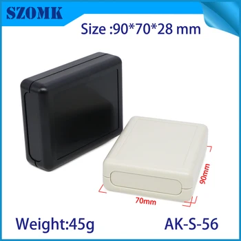 10 pieces, 90*70*28mm szomk instrument enclosure plastic electronics box customizable plastic project housing device box
10 pieces, 90*70*28mm szomk instrument enclosure plastic electronics box customizable plastic project housing device box