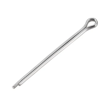 

uxcell 120Pcs Split Cotter Pin 2mm x 30mm 304 Stainless Steel 2-Prongs Silver Tone Fasteners