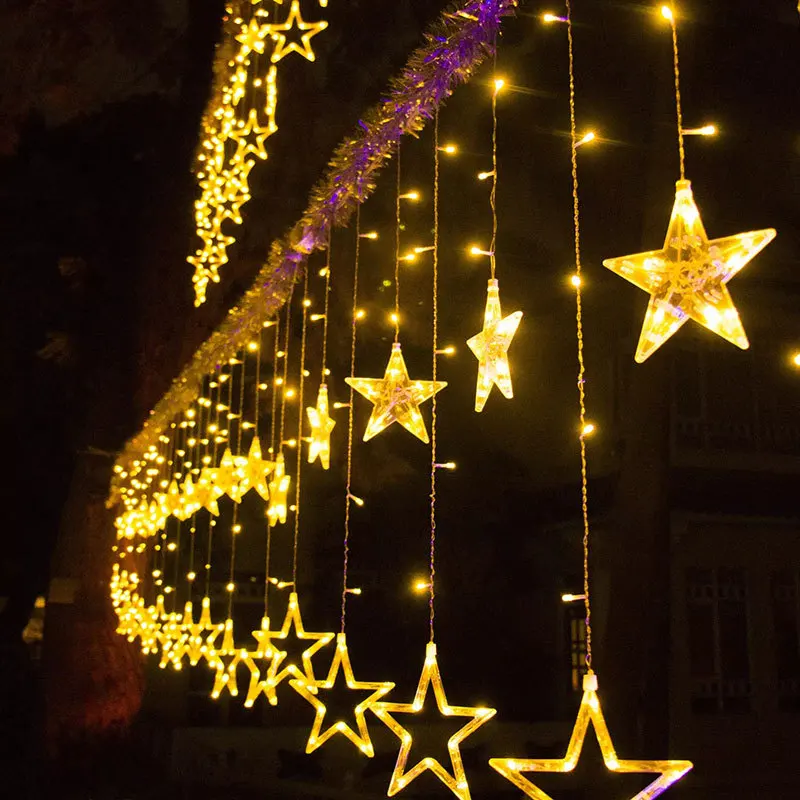 Manufacturers Direct Selling New Style LED Warm White Lighting Chain Large Five-pointed Star Creative-Colorful Lights Hot Sellin
Manufacturers Direct Selling New Style LED Warm White Lighting Chain Large Five-pointed Star Creative-Colorful Lights Hot Sellin