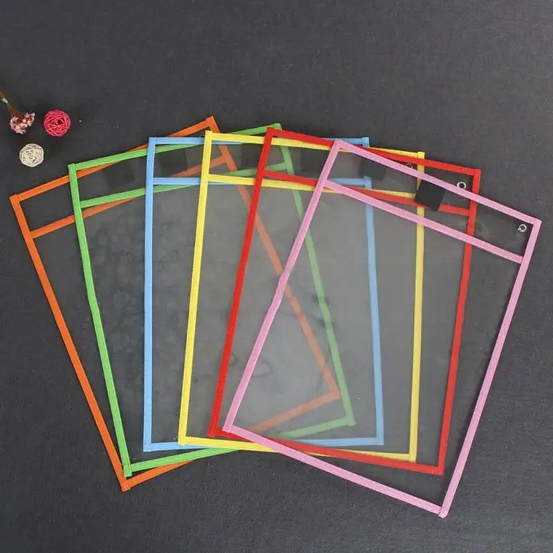 Creative Writable File Bag Folder Stationery Folder Making Children Dry Erase File Bag Pvc Dry Erase Bag Random Color
Creative Writable File Bag Folder Stationery Folder Making Children Dry Erase File Bag Pvc Dry Erase Bag Random Color