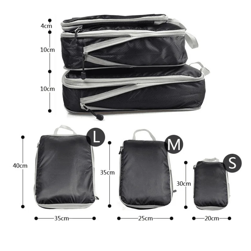 Компрессионная упаковочная сумка Rantion 3 шт./компл. дорожная для хранения чемодан