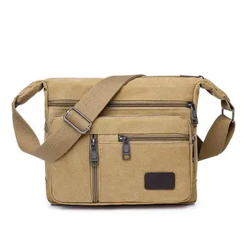 Men Canvas Bag Casual Travel Men Durable Crossbody Messenger Bags For Camping Hiking Trip 26*22*15 CM
Men Canvas Bag Casual Travel Men Durable Crossbody Messenger Bags For Camping Hiking Trip 26*22*15 CM