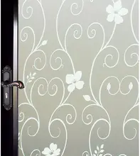 White Flower Privacy Window Film Frosted Glass Film Self-adhesive Window Sticker Glue Anti-UV Window Clings for Bathroom
White Flower Privacy Window Film Frosted Glass Film Self-adhesive Window Sticker Glue Anti-UV Window Clings for Bathroom