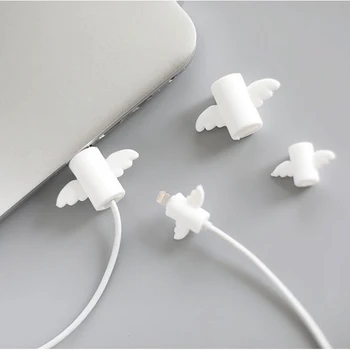 Cute Angel Simple Cable Protector Data Line Protector Sheath Cable Winder Cover for iPhone original USB charging cable
Cute Angel Simple Cable Protector Data Line Protector Sheath Cable Winder Cover for iPhone original USB charging cable
