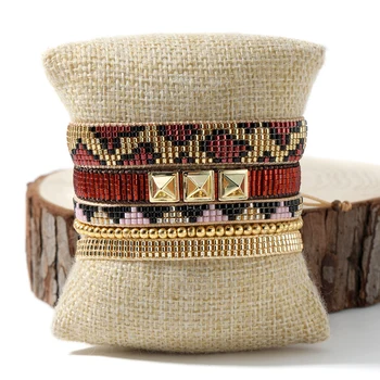 Rttooas Vintage Leopard Miyuki Beaded Bracelet Women Bileklik Fashion Rivet Handmade Woven Bracelets Pulseras Mujer Moda 2020
Rttooas Vintage Leopard Miyuki Beaded Bracelet Women Bileklik Fashion Rivet Handmade Woven Bracelets Pulseras Mujer Moda 2020