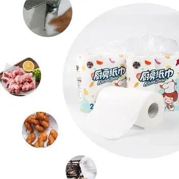 4 Rolls Kitchen Paper Towel Soft Paper Water Oil Absorption Paper Napkin Household Tissue for Home Restaurant (1 Rolls 200g)
4 Rolls Kitchen Paper Towel Soft Paper Water Oil Absorption Paper Napkin Household Tissue for Home Restaurant (1 Rolls 200g)