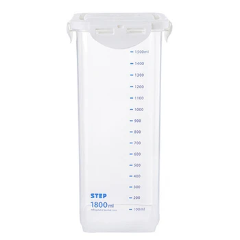 Seal Storage Tank With Scale Marks Square Sealed Cans Household Grain Transparent Healthy Eco-Friendly Box Kitchen 
Seal Storage Tank With Scale Marks Square Sealed Cans Household Grain Transparent Healthy Eco-Friendly Box Kitchen