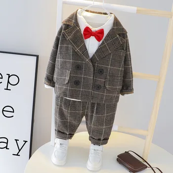 Boys 3pcs wedding clothes sets children fashion coat shirts pants tracksuits for baby boys kids clothing suits outfits
Boys 3pcs wedding clothes sets children fashion coat shirts pants tracksuits for baby boys kids clothing suits outfits