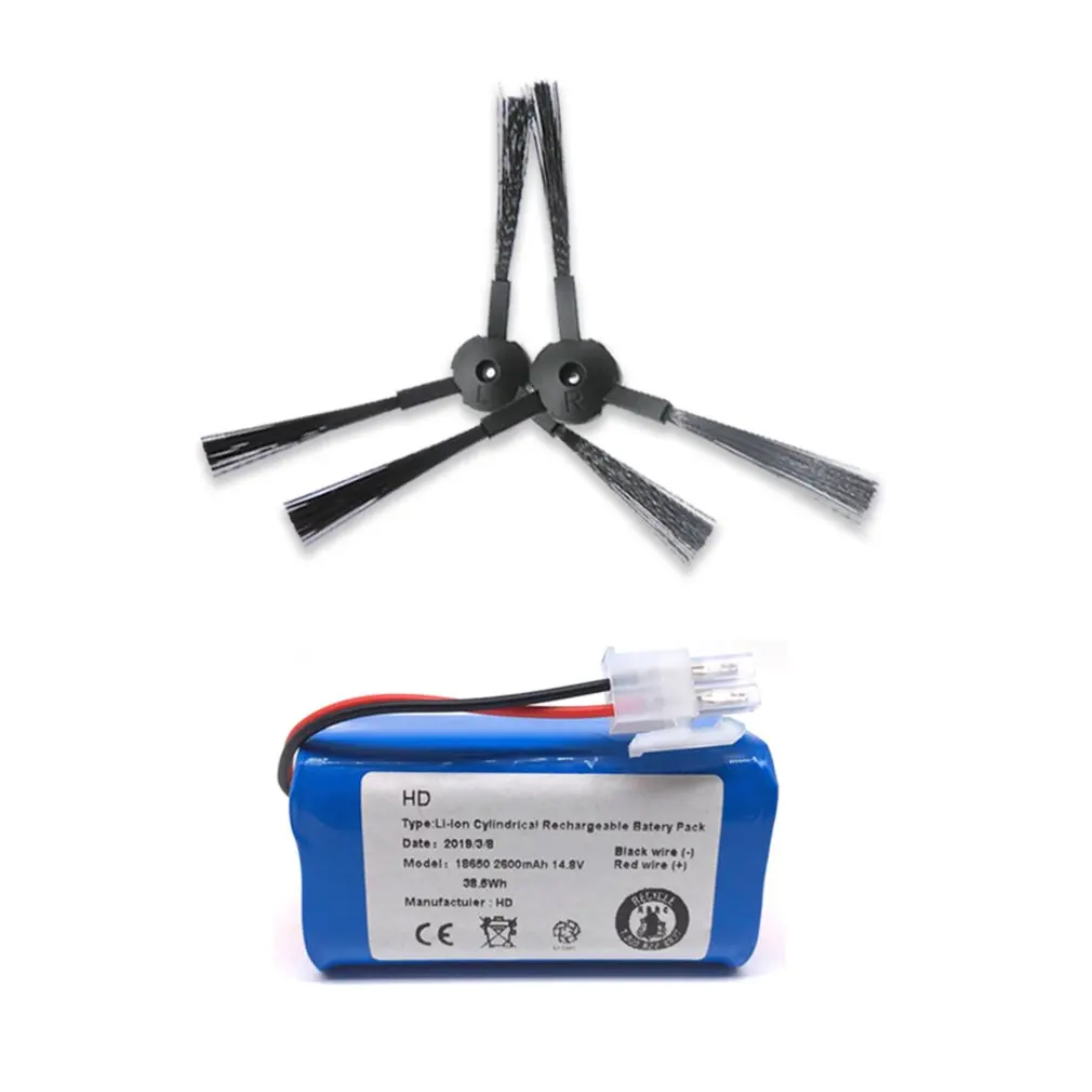 Rechargeable for ILIFE Battery + Brush Filter 14.8V 2800mAh Robotic Vacuum Cleaner Accessories for Chuwi for Ilife A4 A4s A6
Rechargeable for ILIFE Battery + Brush Filter 14.8V 2800mAh Robotic Vacuum Cleaner Accessories for Chuwi for Ilife A4 A4s A6