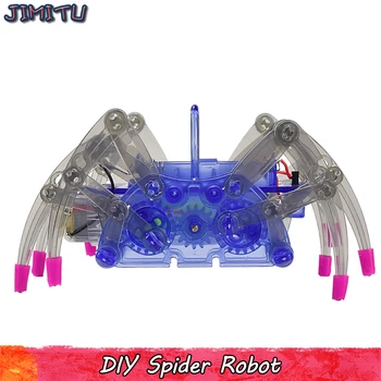 DIY Electric Spider Robot Toys 3D Model Kit Assembly Experiment Educational Model Toys for Children Hobbies Study Gifts for Kids
DIY Electric Spider Robot Toys 3D Model Kit Assembly Experiment Educational Model Toys for Children Hobbies Study Gifts for Kids