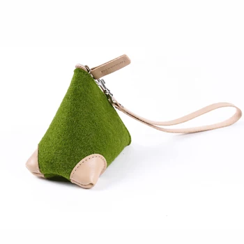 70PCS / LOT Creative Felt Wallet Small Triangular-Zipper Small Wallet Lovely Brown Sub Coin Storage Bag
70PCS / LOT Creative Felt Wallet Small Triangular-Zipper Small Wallet Lovely Brown Sub Coin Storage Bag
