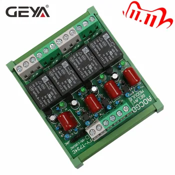 Free ShippingGEYA Din Rail Relay Module 4 Channel DC 24V 12V Intermediate Power Relay Control Switch 220V 230V 10A
Free ShippingGEYA Din Rail Relay Module 4 Channel DC 24V 12V Intermediate Power Relay Control Switch 220V 230V 10A