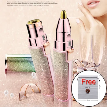 Women 2 In 1 Electric Eyebrow Trimmer Makeup Painless Eye Brow Epilator Mini Shaver Razors Portable Facial Body Hair Remover 360
Women 2 In 1 Electric Eyebrow Trimmer Makeup Painless Eye Brow Epilator Mini Shaver Razors Portable Facial Body Hair Remover 360