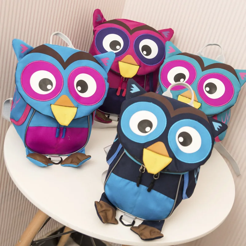 Anti-lost Children Backpack Kindergarten 2-5 Years Old Nylon School Bag Boy Stereo Cartoon Pattern Backpack Cute Owl Bag
Anti-lost Children Backpack Kindergarten 2-5 Years Old Nylon School Bag Boy Stereo Cartoon Pattern Backpack Cute Owl Bag