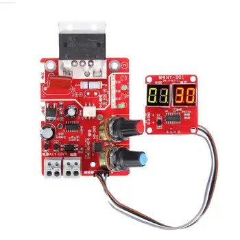 CLAITE 1PCS Digital Display Spot Soldering Station Time and Current Controller Board Timing Ammeter Spot Welders Control Board
CLAITE 1PCS Digital Display Spot Soldering Station Time and Current Controller Board Timing Ammeter Spot Welders Control Board