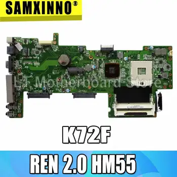 K72F Motherboard REV2.0 HM55 DDR3 For Asus X72F K72F A72F Laptop motherboard K72F Mainboard K72F Motherboard test 100% OK
K72F Motherboard REV2.0 HM55 DDR3 For Asus X72F K72F A72F Laptop motherboard K72F Mainboard K72F Motherboard test 100% OK