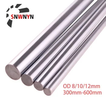 2PCS Optical Axis OD 8mm 10mm 12mm Length 300mm - 600mm Linear Shaft Cylinder Linear Rail Smooth Round Rod For 3D Printer Parts
2PCS Optical Axis OD 8mm 10mm 12mm Length 300mm - 600mm Linear Shaft Cylinder Linear Rail Smooth Round Rod For 3D Printer Parts