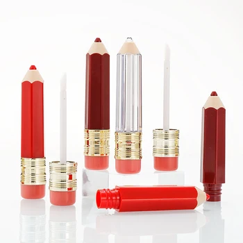 5ml Long Pencil Transparent Plastic Lip Glaze Lip Gloss Tubes Labial Glair Refillable Bottles Lipstick Lip Balm Container
5ml Long Pencil Transparent Plastic Lip Glaze Lip Gloss Tubes Labial Glair Refillable Bottles Lipstick Lip Balm Container
