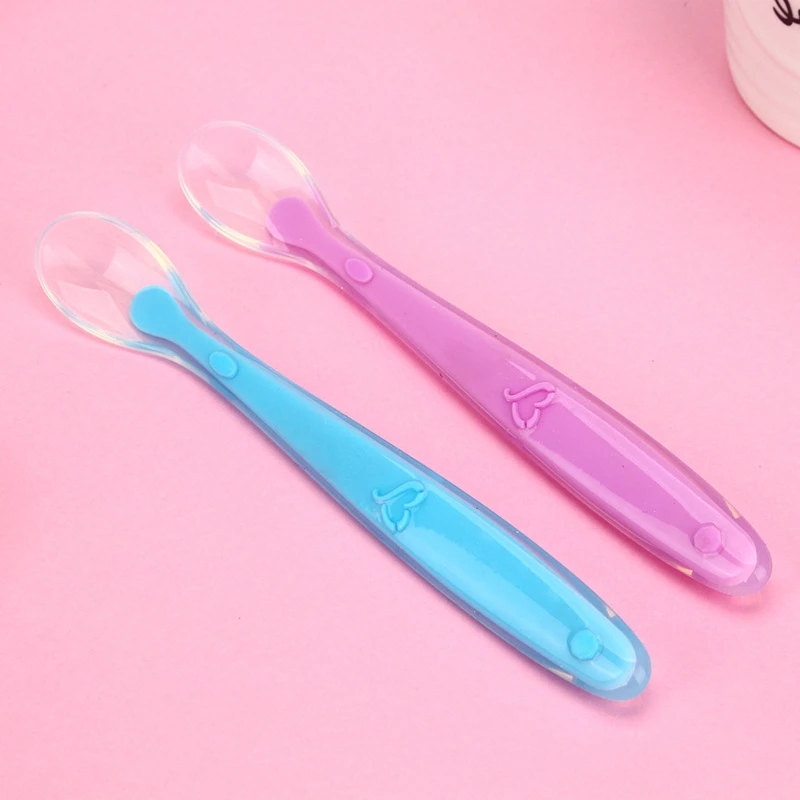 Infants Ultra-Soft All Silicone Spoon Newborns ruan tou shao Infants Silicone Spoon 6061
Infants Ultra-Soft All Silicone Spoon Newborns ruan tou shao Infants Silicone Spoon 6061