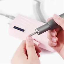 מניקור נייד נטענת סנדר לק מכונת עט Elec-tric סנדר Аппарат Для Маникюра Фрезы Для Маникюра Naildrill(China)
