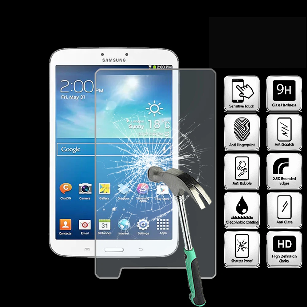 For Samsung Galaxy Tab 3 8" T310 T311 T315 - Tablet Tempered Glass Screen Protector Cover Screen Film Protector Guard Cover
For Samsung Galaxy Tab 3 8" T310 T311 T315 - Tablet Tempered Glass Screen Protector Cover Screen Film Protector Guard Cover