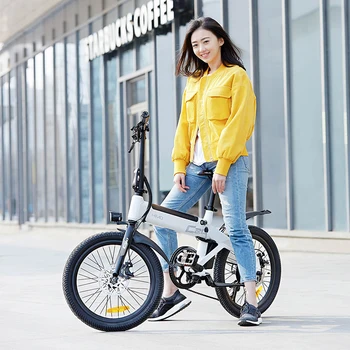 HIMO 20inch electric bicycle 36v10ah 250w DC motor city ebike Lightweight electric assist bike Pas range 80km 
HIMO 20inch electric bicycle 36v10ah 250w DC motor city ebike Lightweight electric assist bike Pas range 80km