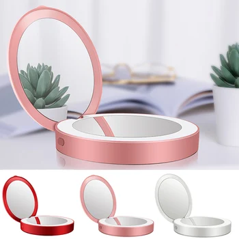 Mini Portable LED Makeup Mirror Round HD Cosmetic Mirror with LED Light Beauty Tool for Tabletop Bathroom Travel Dropshipping
Mini Portable LED Makeup Mirror Round HD Cosmetic Mirror with LED Light Beauty Tool for Tabletop Bathroom Travel Dropshipping