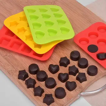 Silicone Ice Cube Tray Multi Colors Round Heart Shaped Star Square Chocolate Mold Kitchen Bar Tools LX1872
Silicone Ice Cube Tray Multi Colors Round Heart Shaped Star Square Chocolate Mold Kitchen Bar Tools LX1872