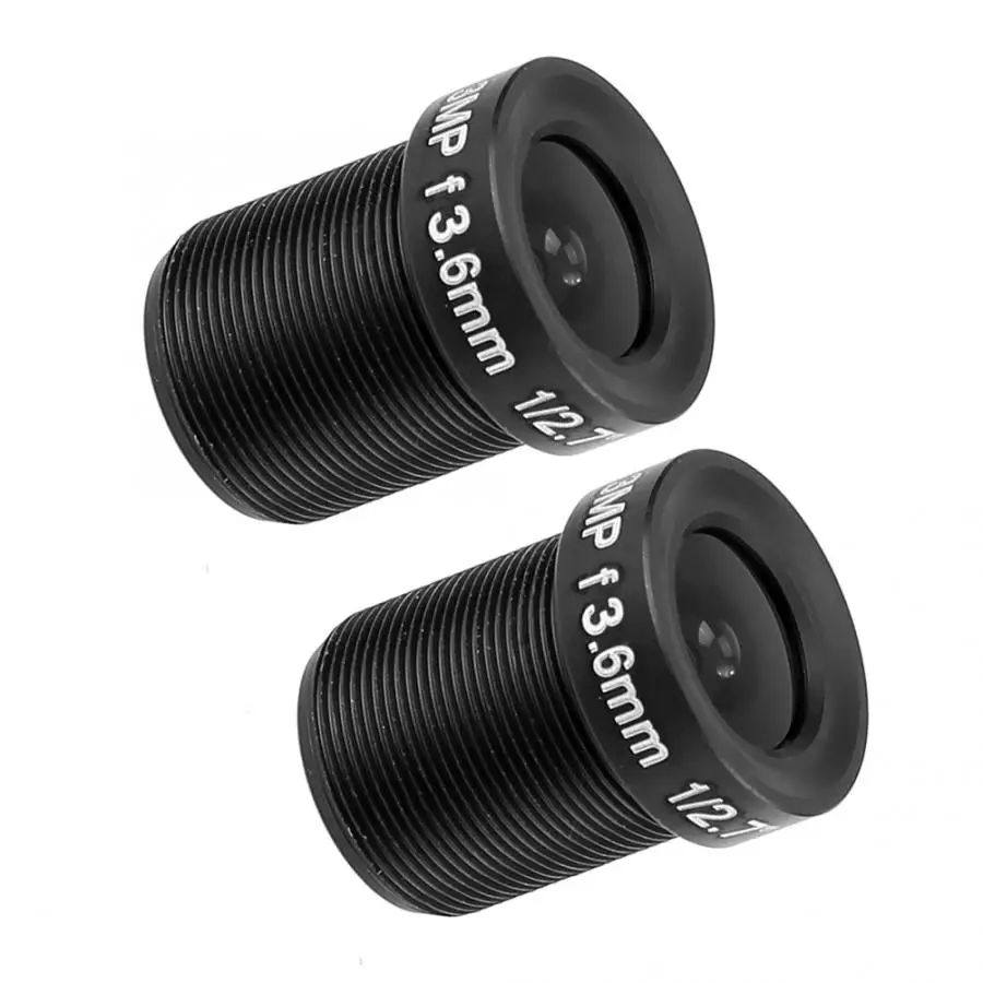 2pcs Security Lens Wide Angle CCTV 3.6mm 1080P HD Pixel Accessory for Camera CCTV Lens
2pcs Security Lens Wide Angle CCTV 3.6mm 1080P HD Pixel Accessory for Camera CCTV Lens