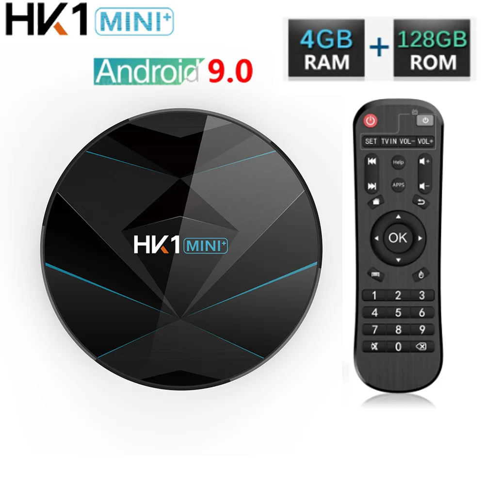 HK1 Mini Android 9.0 Smart TV BOX 4G RAM 128G ROM RK3318 4K H.265 TV Box 2.4G 5G Wifi BT4.0 Media Player Set Top Box vs HK1 MAX
HK1 Mini Android 9.0 Smart TV BOX 4G RAM 128G ROM RK3318 4K H.265 TV Box 2.4G 5G Wifi BT4.0 Media Player Set Top Box vs HK1 MAX