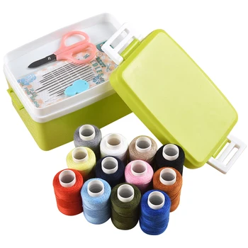 1 Set Sewing Thread Set Useful Durable Sewing Needle Storage Box Sewing Set Stitch Tools for Travel Outdoor
1 Set Sewing Thread Set Useful Durable Sewing Needle Storage Box Sewing Set Stitch Tools for Travel Outdoor