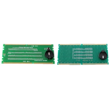 1 Pcs DDR2 and DDR3 2 in 1 Illuminated Tester with Light & 1 Pcs DDR4 Test Card LED Motherboard Repair Analyzer Tester
1 Pcs DDR2 and DDR3 2 in 1 Illuminated Tester with Light & 1 Pcs DDR4 Test Card LED Motherboard Repair Analyzer Tester