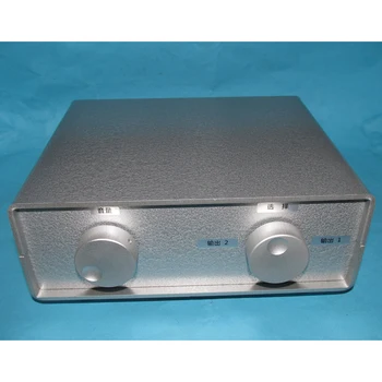 1 input 2 output balanced XRL converter, balanced signal switcher, passive front stage volume controller
1 input 2 output balanced XRL converter, balanced signal switcher, passive front stage volume controller