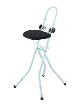WENKO 4929070100 stool for ironing and countertop, adjustable height, metal coated, 45x91,5x47 cm, white Irons d 
WENKO 4929070100 stool for ironing and countertop, adjustable height, metal coated, 45x91,5x47 cm, white Irons d