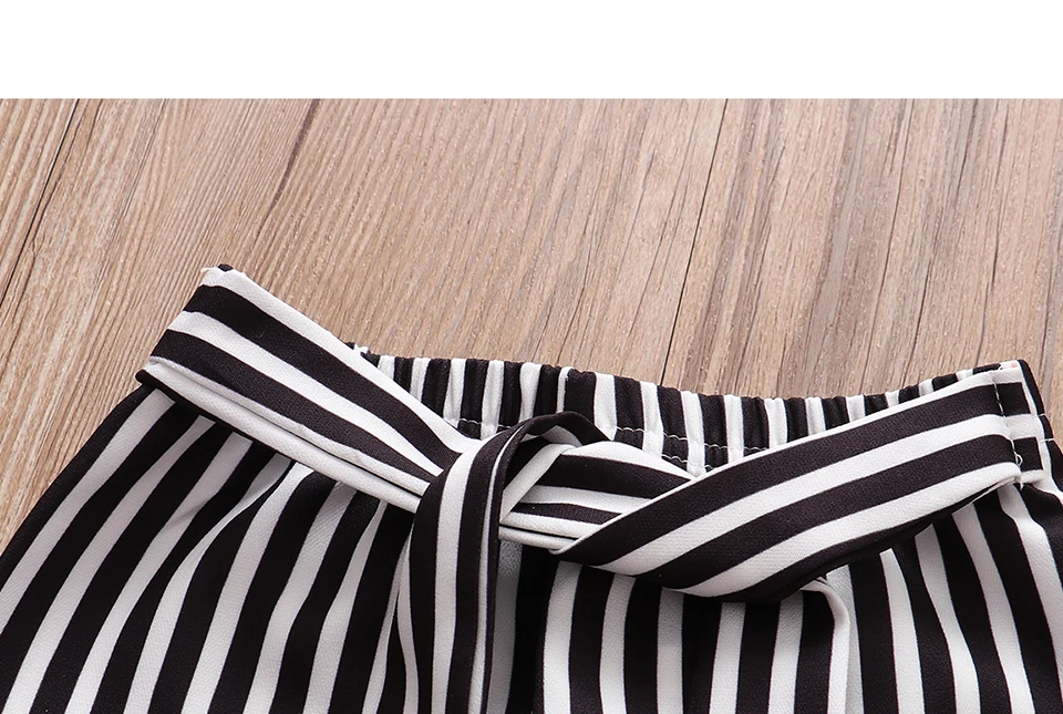 Newborn Baby Girl Clothes Set Fashion Autumn Long Sleeve Solid Color Romper Tops Stripe Pants Headband Infant Clothing Outfits