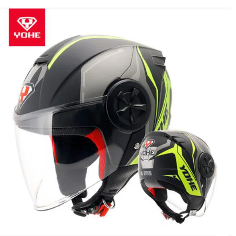 YOHE Eternal Ретро мотоциклетный шлем для езды на мотоцикле четыре сезона
