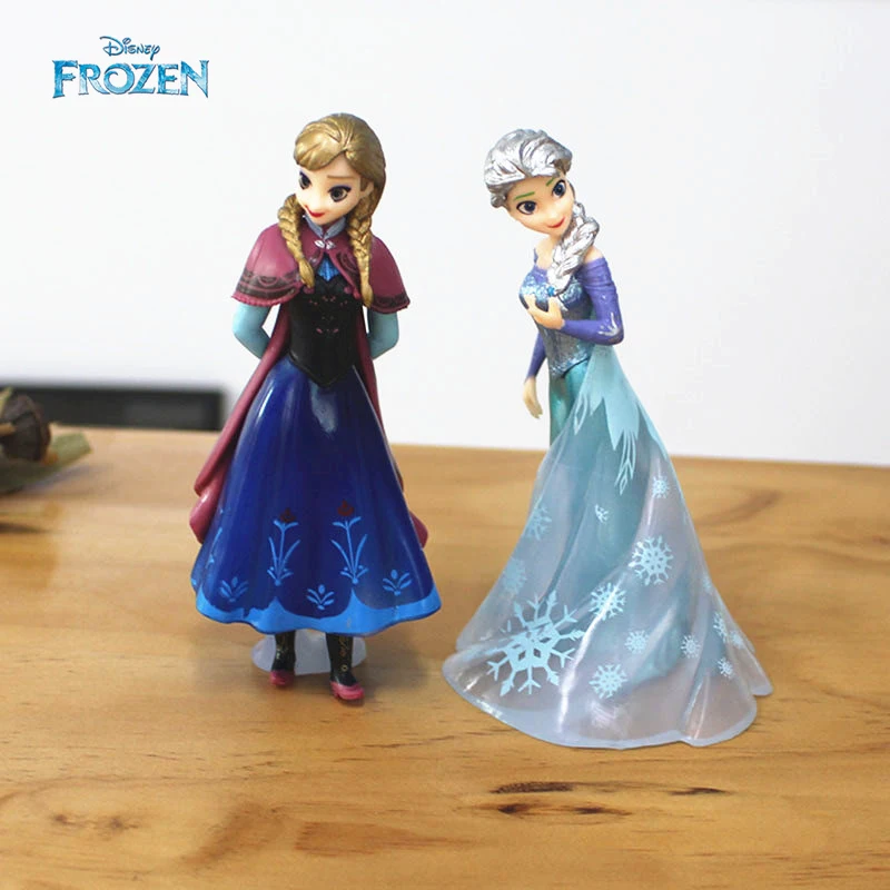 15cm Disney Frozen Princess Elsa Anna Action Figures PVC Anime Figures Collection Model Toys Christmas Gifts For Children Girls
15cm Disney Frozen Princess Elsa Anna Action Figures PVC Anime Figures Collection Model Toys Christmas Gifts For Children Girls